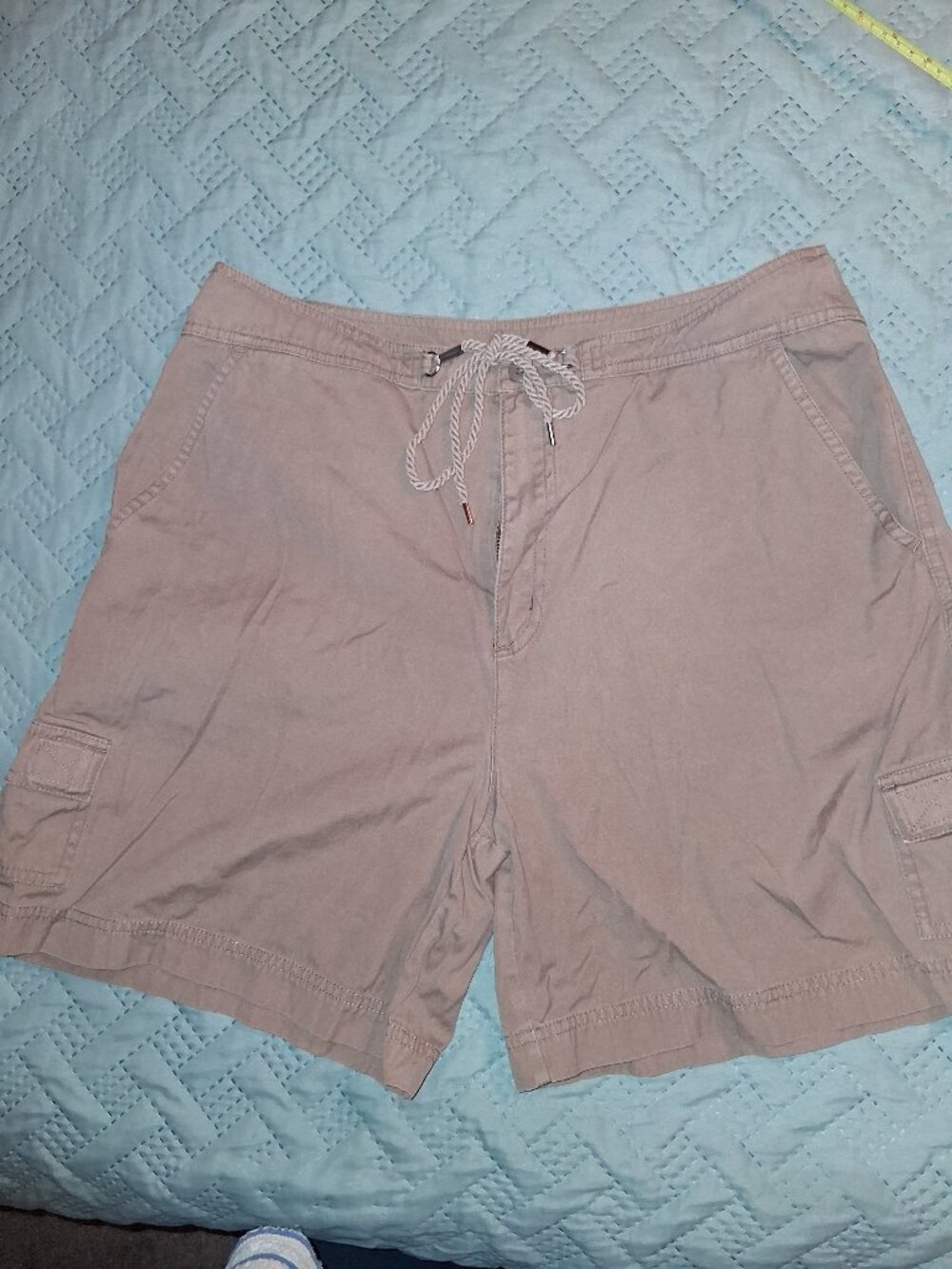 White Stag Women's Tan Cargo Shorts-size 12